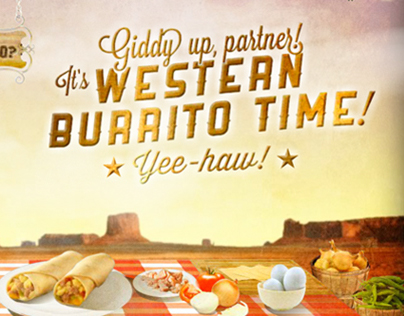 McDonald's Western Burrito