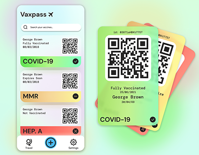 Vaxpass — A Vaccine Passport Concept