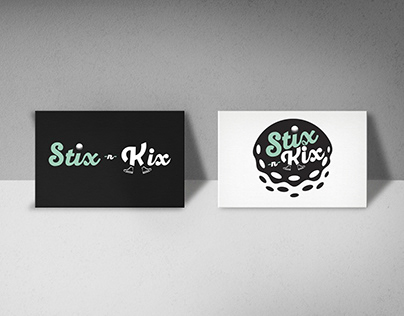 Stix n Kix Logo Design