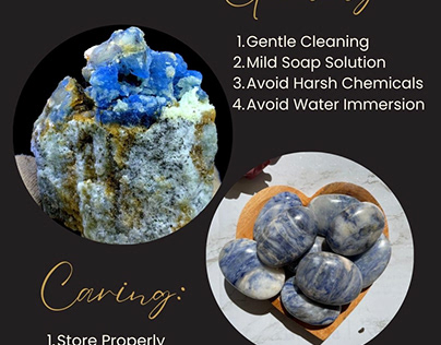 Cleaning and Caring for Afghanite Gemstone