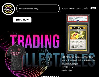 Milkywayin a trading collectibles website