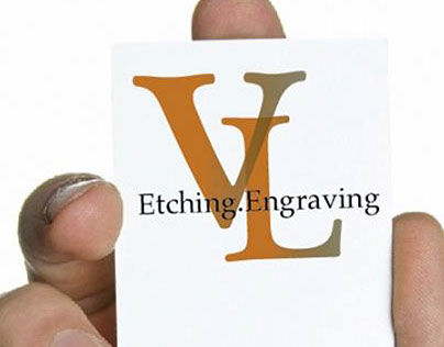 VL Etching & Engraving Mockup Business Card