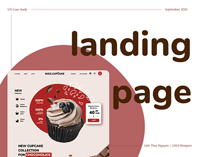 Landing page | Cupcake store