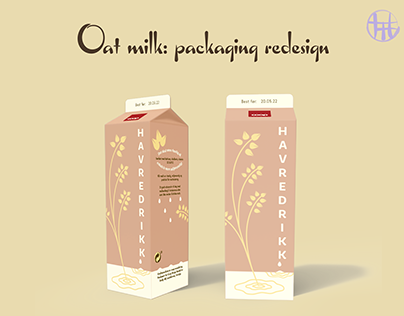 Coop Oat Milk - package redesign