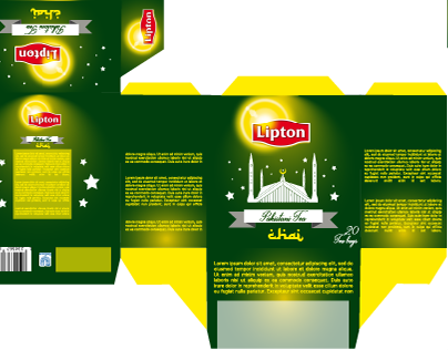 LIpton tea package design