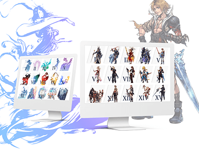 UI Concept: Final Fantasy Collection