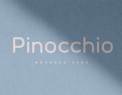 Pinocchio - Rounded Sans