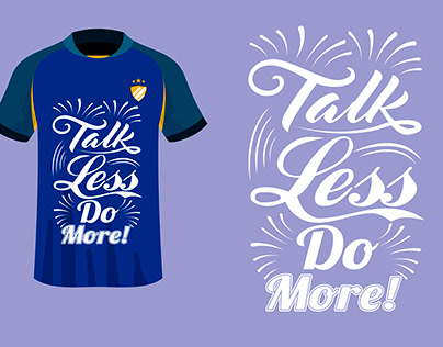 Talk less do more!