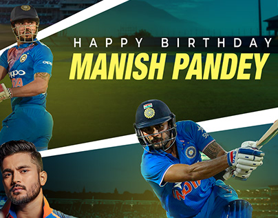 Manish Pandey Birthday Post | DMK Sports
