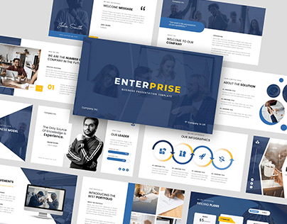 Project thumbnail - Enterprise – Business Presentation Template