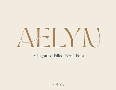 AELYN - FREE LIGATURE SERIF FONT