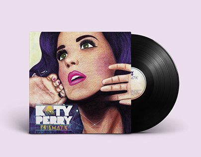 Vinilo/ Ilustración: Katy Perry