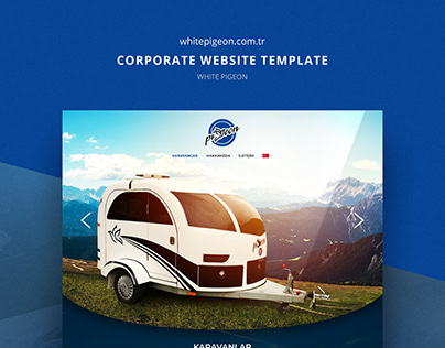 White Pigeon Website Template