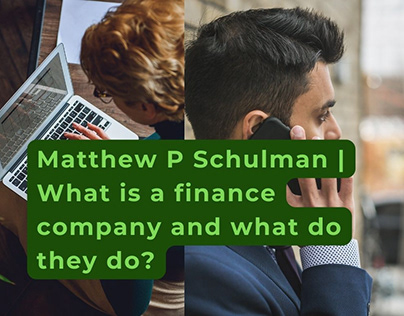 Matthew P Schulman | Finance company