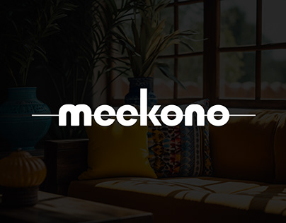 Minimalistic logo design for brand Meekono