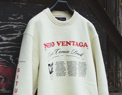 Nero Ventaga Lost Sweater Design