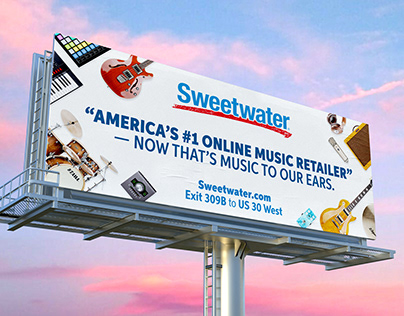 Sweetwater 2020 Billboard Concepts