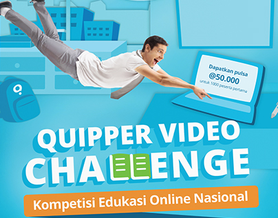 Quipper Video Challenge Campaign Poster