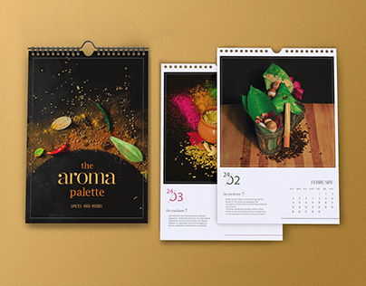 The Aroma Palette : 2024 Spices Calender