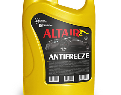 Sticker Antifreeze Altair