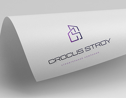 Логотип для компании "Crocus stroy"