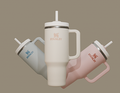 3D Product Animation: Stanley Tumblers Spec-ad