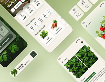 UI Design For Mobile App Garden Guide
