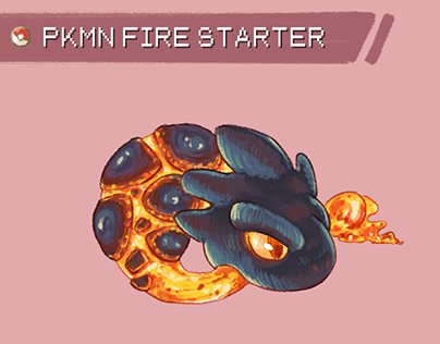 Pokemon Fire Starter Design