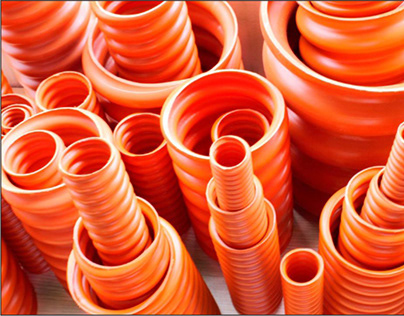 Giá ống ruột gà cam HDPE - Ống nhựa gân xoắn luồn cáp