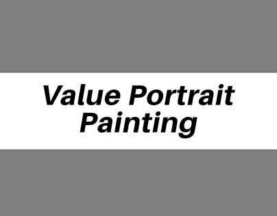 Value Portrait Painting