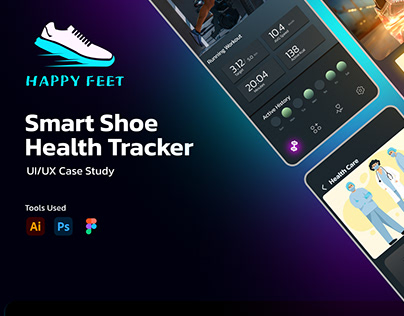 Happy feet app - ui/ux case study