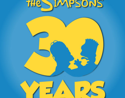 The Simpson’s 30 year anniversary re-redesign