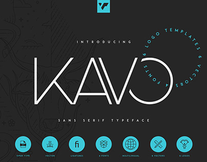 Kavo Sans Serif Typeface | Free font