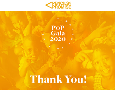 Pencils of Promise Global Gala | A Thank You