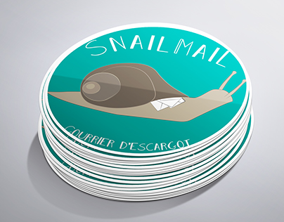 Snail Mail Stickers