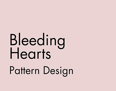 Bleeding Hearts | Pattern Design