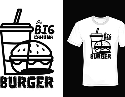 Burger T-shirt Design