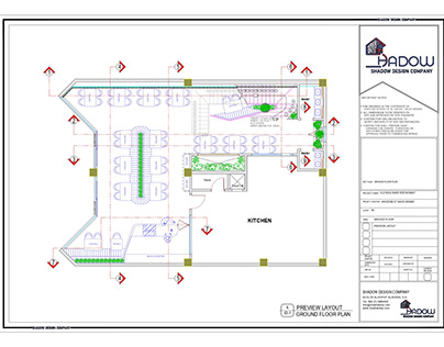 RESTRAUNT TECHNICAL INTERIOR SHOPDRAWING