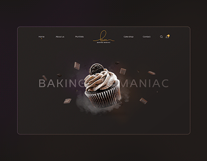 Baking Maniac website