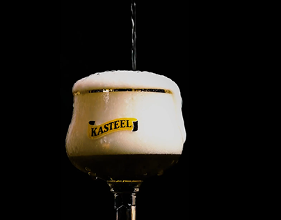 PROJET A BUT NON LUCRATIF advertising for Kasteel Beer