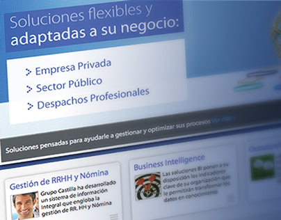 Grupo Castilla corporate website