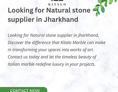 Looking for Natural stone supplier in Jharkhand