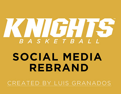 UCF Basketball Social Media Rebrand Project