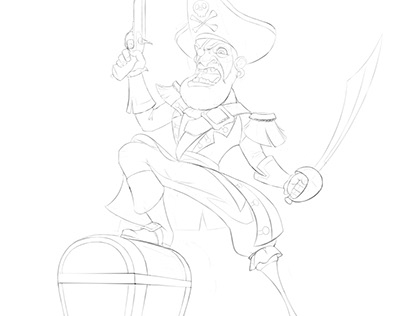 2D рисунок "Пират"