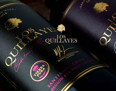 Los Quillayes - Wine Label