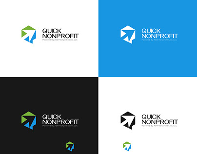 QUICK NONPROFIT Unique Creative Logo Design