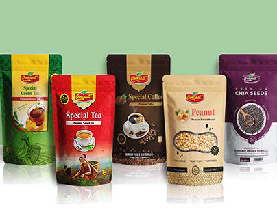 Product Pouch Design | Packaging Design | Food Products