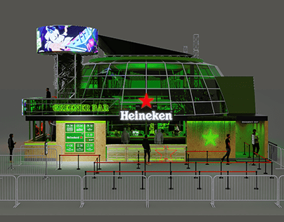 Heineken Greener Bar at DWP 2022