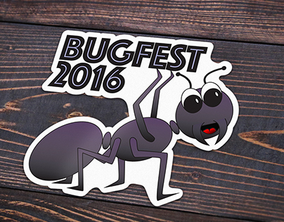 BugFest Sticker & Character Design