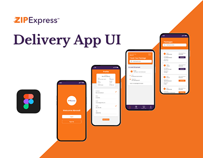 Project thumbnail - Delivery App UI/UX Design
